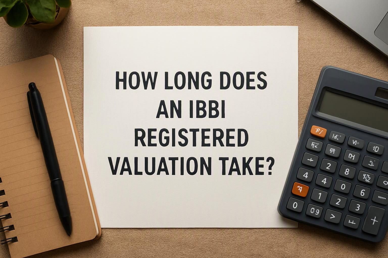 How Long Does an IBBI Registered Valuation Take?
