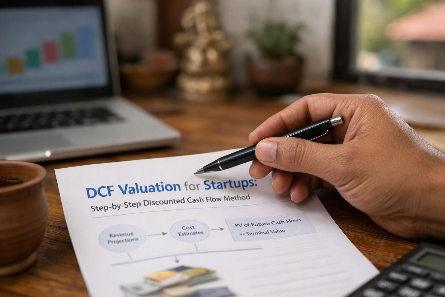 DCF Valuation for Startups: Step-by-Step Discounted Cash Flow Method