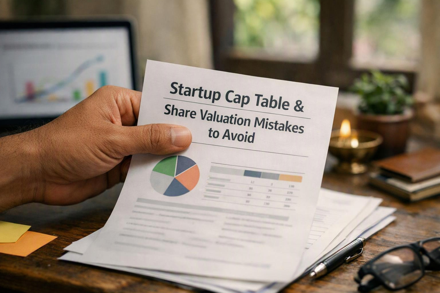 Startup Cap Table and Share Valuation Mistakes to Avoid