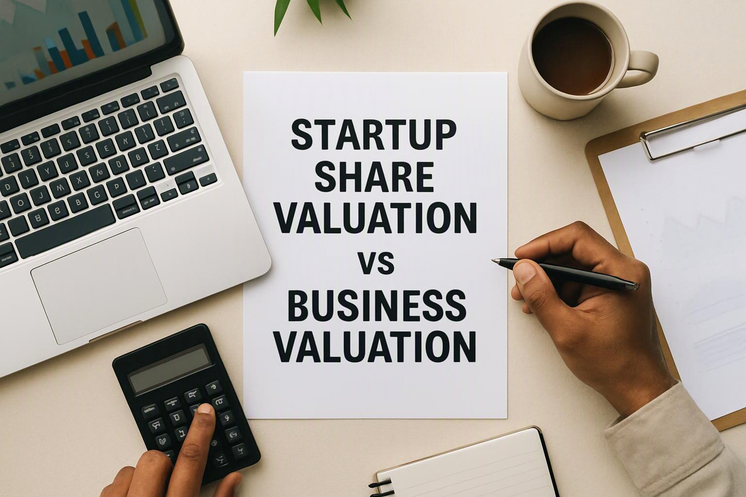 Startup Share Valuation vs Business Valuation